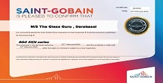Saint-gobain certification -The-Glass-Guru